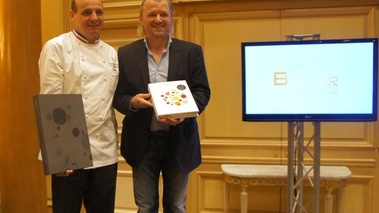 Philippe Bohrer Le fondateur du Prix Bohrer et le chef Eric Briffard.jpg