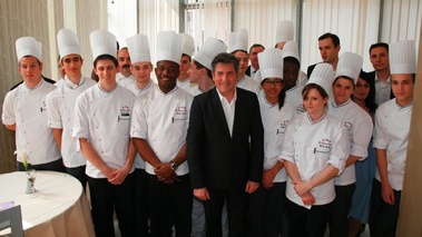 Finale du concours gastronomique « Le Bœuf, les races à viande » avec Michel Roth, président du jury 