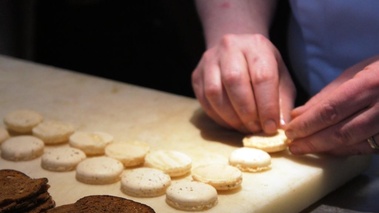 Montage de macarons