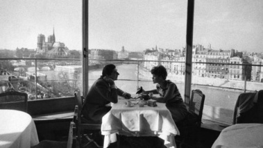 La Tour d'Argent Claude Terrail et Romy Schneider