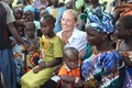 Amandine Chaignot en Afrique avec Vision du Monde