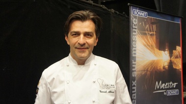 Yannick Alleno, chef du Meurice*** à Paris  