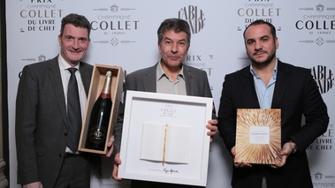 Régis Marcon gagne le prix Champagne Collet 2014
