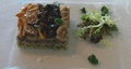 Terroirs de Chefs - Régis Marcon - Gâteau de graines de quinoa aux champignons