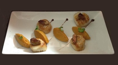 Duo de Saint Jacques au foie gras 