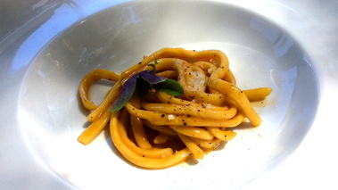 Pici cacio e pepe