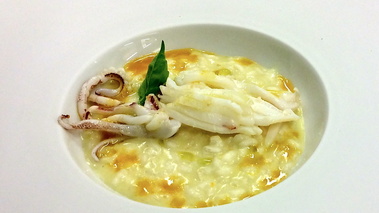 Risotto aux calamari