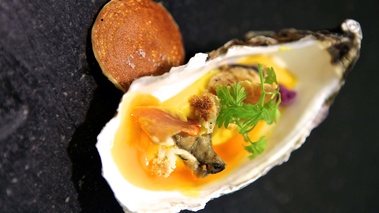 Chou-fleur huître et safran du Morbihan
