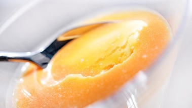 Bavaroise poire caramel