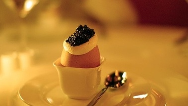 oeuf au caviar de Jean-Georges Vongerichten