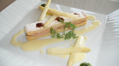 Mille-feuille d'asperges