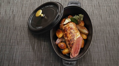 rôti de foie de veau en cocotte d'Arnaud Pitrois