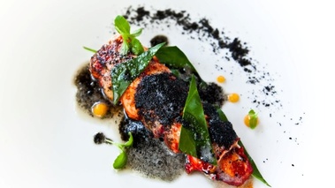 Homard, Pain noir, Pamplemousse