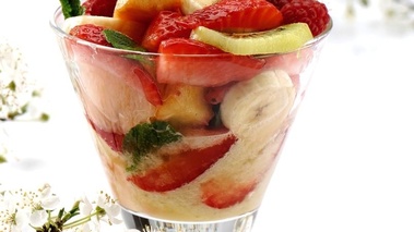 Méli-mélo de fruits frais