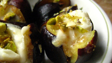 Figues rôties au Mascarpone