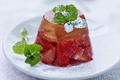 Aspic de fraises de France