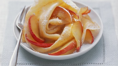 Crêpe aux pommes fondantes