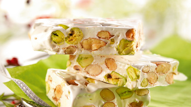 nougat blanc au miel d'acacia