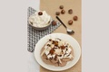 pavlova chocolat poire noisette