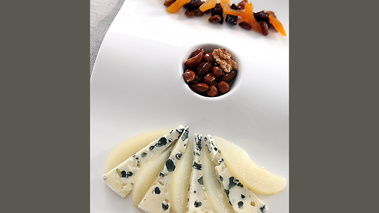 Poire et Roquefort