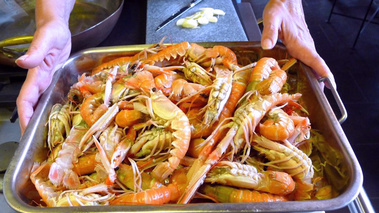 Langoustines - crues