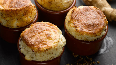 Petits soufflés aux topinambours