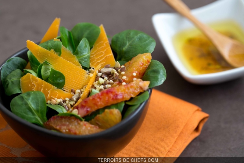 Salade d'hiver aux orange / Entrées froides / Recettes / Galeries ...