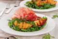 salade nectarines grillées et jambon de parme