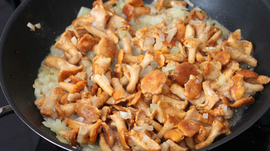 Girolles poelées  