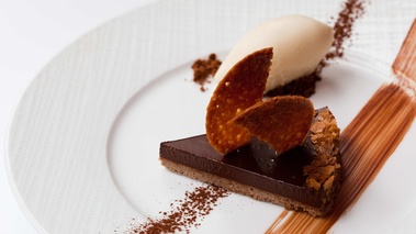 Tarte au chocolat grand cru