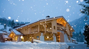 Flocons de sel à Megève