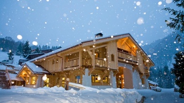 Flocons de sel à Megève