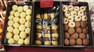 Macarons au safran